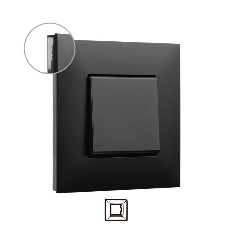 Product of LEGRAND Valena Next 741051 Dark 1 Element Embellishing Plate