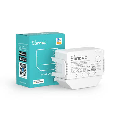 Interruttore Wi-Fi Compatibile con Interruttore Convenzionale SONOFF Mini R3 16A