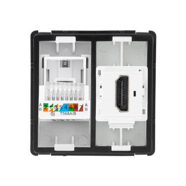 Product of RJ45 Internet+HDMI Socket  Modern