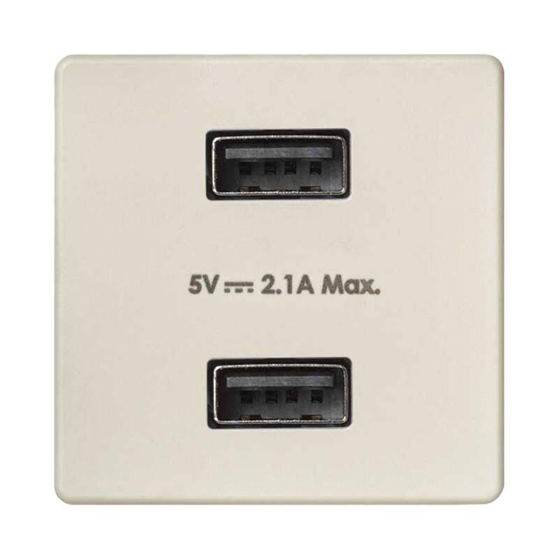 Produkt von Doppelanschluss USB SIMON 27 Play 2701096