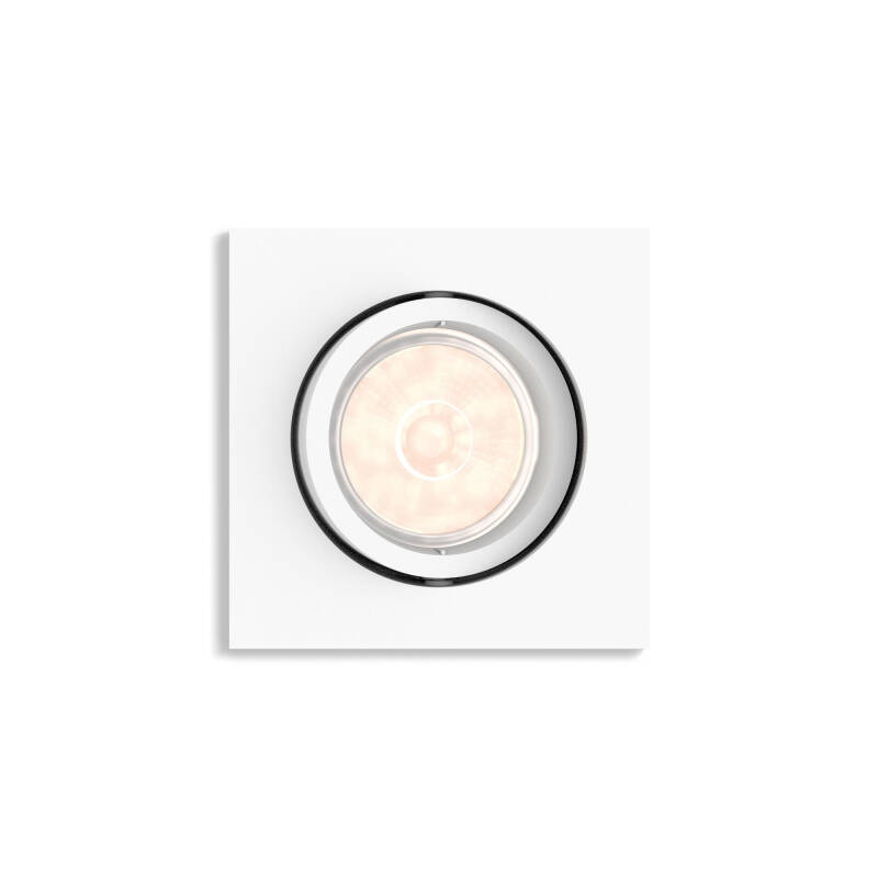 Product van Downlight PHILIPS Enneper Vierkant LED Zaag maat 70x70 mm