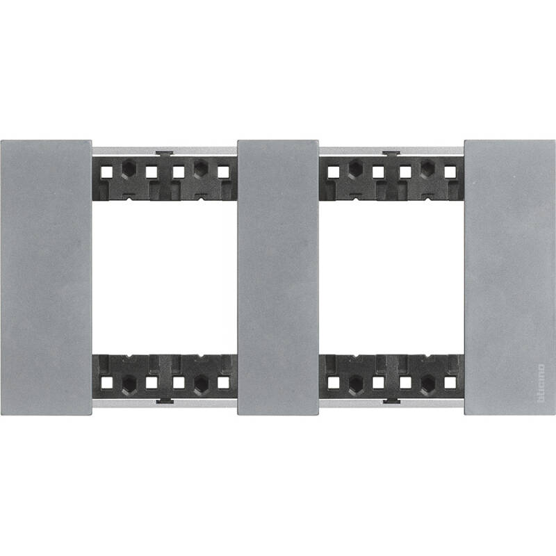 Produkt von Blende 2 x 2 Metallmodul BTicino Living Now KA4802M2N_