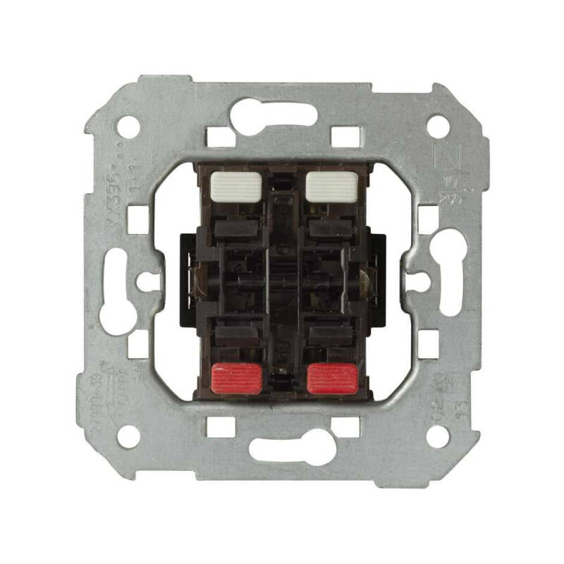 Produkt von Doppel-Drucktastenschaltermechanismus (2 Eingänge + 2 Ausgänge) SIMON 75 75396