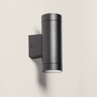 Edit Oakham Outdoor Up & Down Wall Light - Black