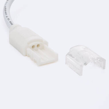 Produit de Connecteur Double avec Câble pour Ruban LED Auto-redressement 220V AC SMD IP65 Largeur 12mm Monochrome