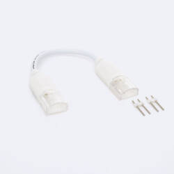 Product Connecteur Rapide Double avec Câble pour Ruban LED COB 220V AC IP65 Largeur 12mm