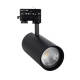 Product van Railspot 3Fase LED 40W CCT d'Angelo Zwart 40W CCT PHILIPS Xitanium 15-36º Frost