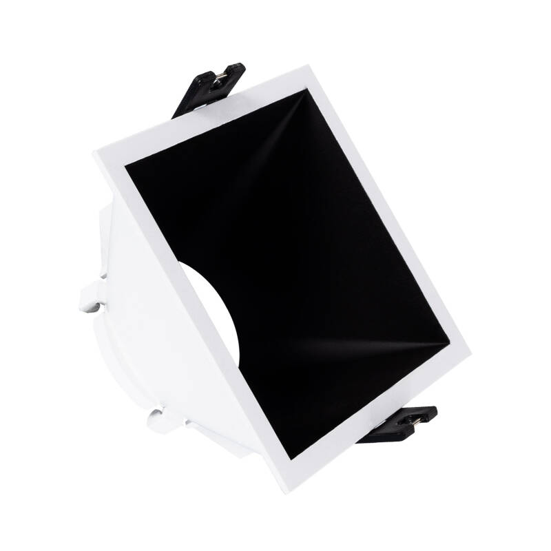 Product of Square Low UGR 45º Downlight Ring for GU10 / GU5.3 LED Bulbs with 85x85mm Cut Out