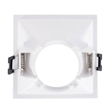 Prodotto da Portafaretto Downlight Quadrato 45º Basso UGR per Lampadina LED GU10 / GU5.3 Foro 85 x 85 mm