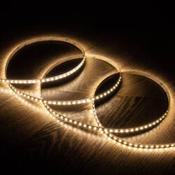 Product 5m 24V DC High Lumen SMD2835 LED Strip 120LED/m 2000lm/m 8mm Wide Cut at Every 5cm IP20