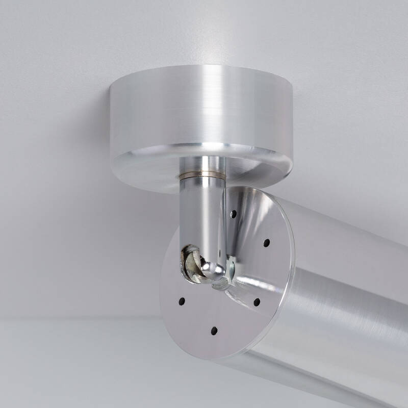 Product van Plafondlamp Aluminium Richtbaar  Quartz voor GU10 Lampen 