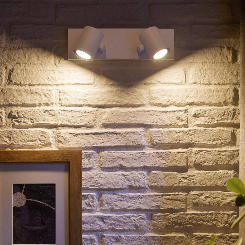 Producto de PHILIPS Hue 2x6W White Colour Argenta Spotlight 