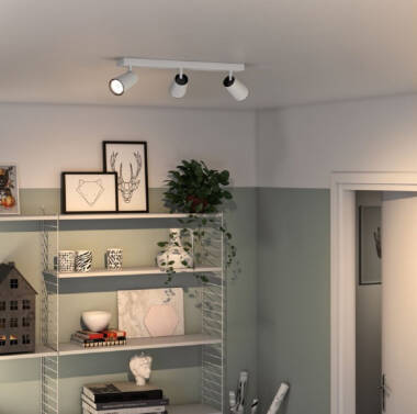 Product van Plafondlamp PHILIPS Paisley LED met 3 Spotlights