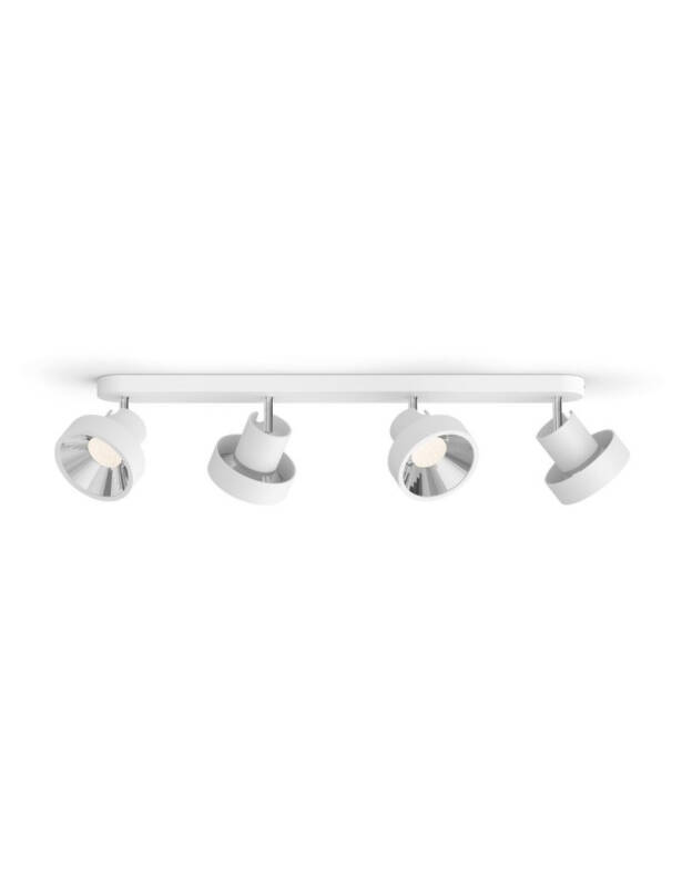 Prodotto da Lampada da Soffitto LED con Quattro Faretti PHILIPS Bukko   4x4.3W