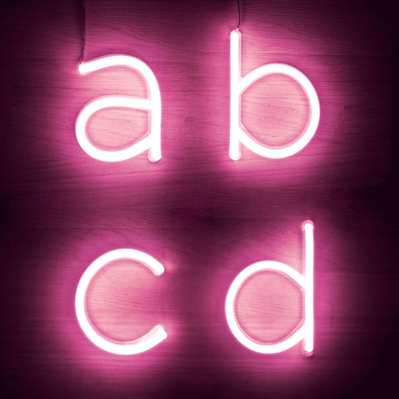 Product van Roze LED Neon Letters