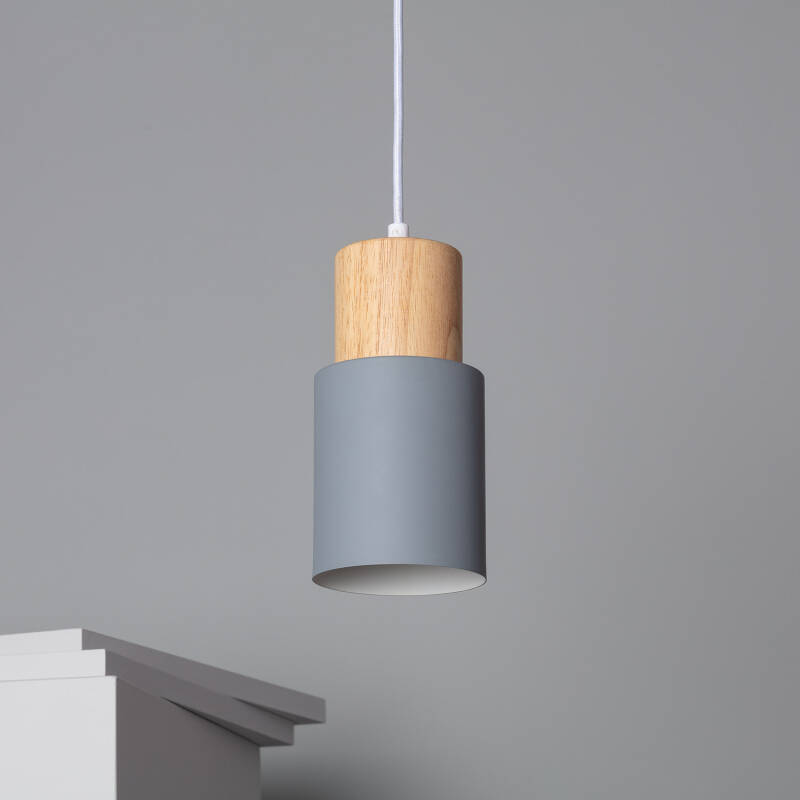 Product of Kidonge Aluminium & Wood Pendant Lamp