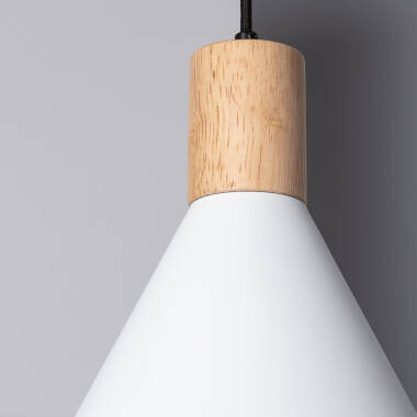 Product of Arbat Metal & Wood Pendant Lamp 