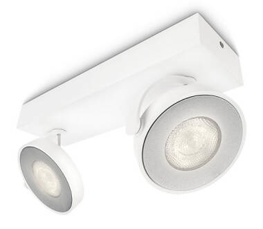 Product van Plafondlamp PHILIPS Clockwork Dimbaar LED 2x4.5W