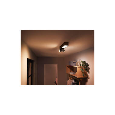 Produit de Plafonnier LED White Color Centris GU10 2x5.7W PHILIPS Hue 