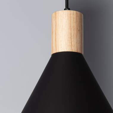 Product of Arbat Metal & Wood Pendant Lamp 