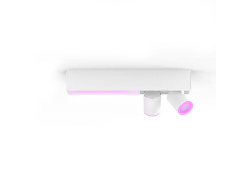 Product van Plafondlamp Led White Color GU10 2x5.7W PHILIPS Hue Centris