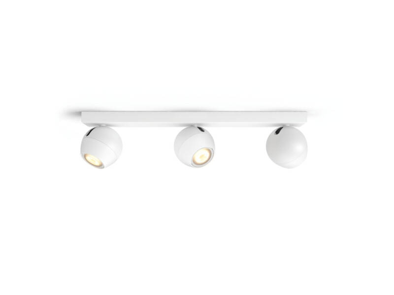 Produkt od Stropní Svítidlo White Ambiance 3 Reflektory GU10 PHILIPS Hue Buckram