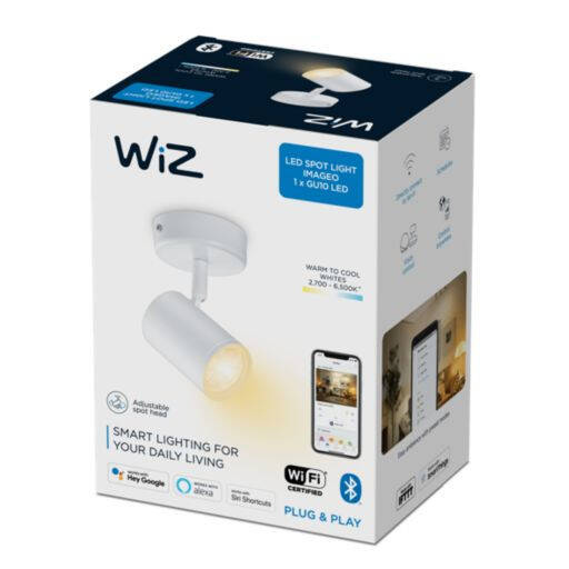 Produkt von LED-Wandleuchte Dimmbar CCT 4.9W Ein Strahler WiZ Imageo