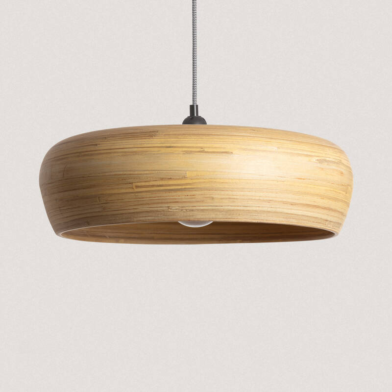 Product of Sari Shuka Big Bamboo Pendant Lamp ILUZZIA  Ø500 mm