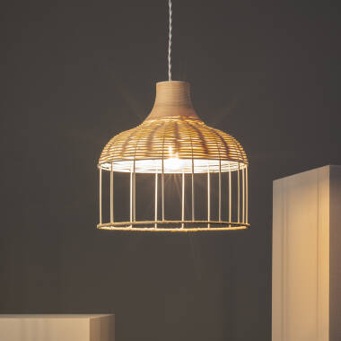 Product of Sliema Rattan & Metal Pendant Lamp