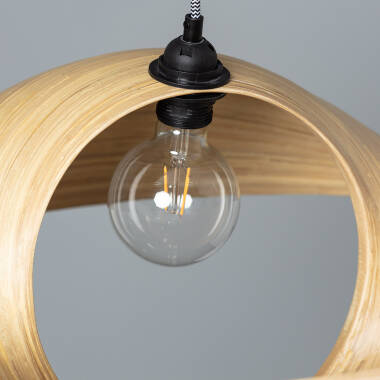 Product of Acacia Shuka Big Bamboo Pendant Lamp ILUZZIA  Ø600 mm