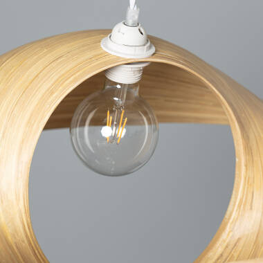 Product of Acacia Shuka Big Bamboo Pendant Lamp ILUZZIA  Ø600 mm