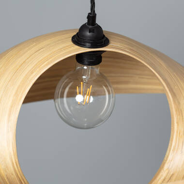 Product of Acacia Shuka Big Bamboo Pendant Lamp ILUZZIA  Ø600 mm