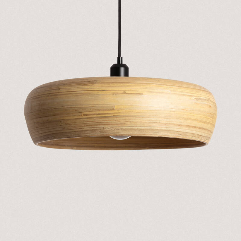 Product of Sari Shuka Big Bamboo Pendant Lamp ILUZZIA  Ø500 mm