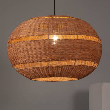 Product of Bulang Oblate Rattan Pendant Lamp ILUZZIA Ø800 mm 