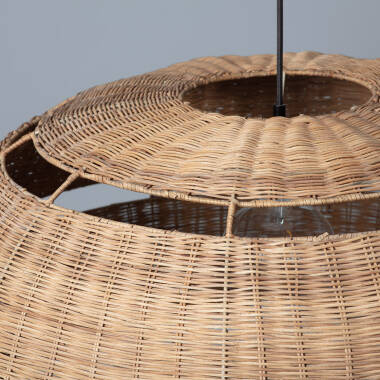 Product of Bulang Oblate Rattan Pendant Lamp ILUZZIA Ø800 mm 