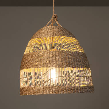 Producto de Hanglamp Big Sami Ø450 mm  Natuurlijke Vezels  ILUZZIA