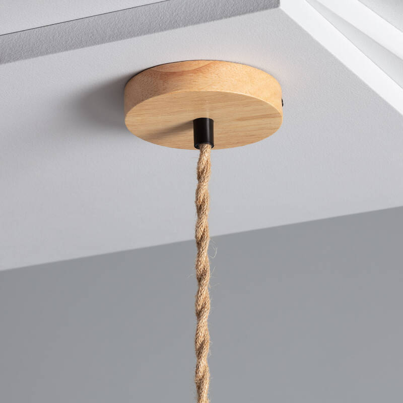 Produit de Suspension Fibres Naturelles Big Sami Ø450 mm ILUZZIA