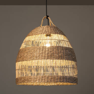 Producto de Hanglamp Big Sami Ø450 mm  Natuurlijke Vezels  ILUZZIA