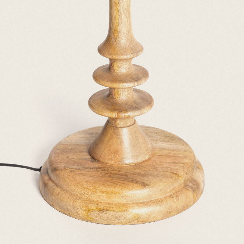 Product van Staande Lamp van Hout Meena ILUZZIA