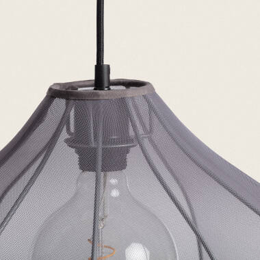 Product of Yara Ø400 mm Metal & Fabric Pendant Lamp 