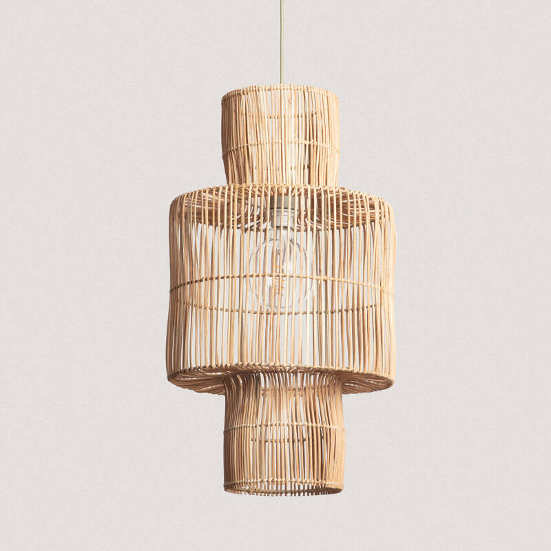 Product of Bonghani Rattan Pendant Lamp ILUZZIA 