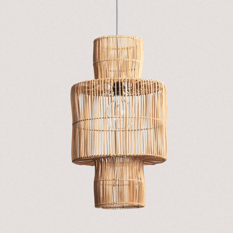 Product of Bonghani Rattan Pendant Lamp ILUZZIA 