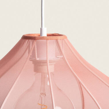 Product of Yara Ø400 mm Metal & Fabric Pendant Lamp 