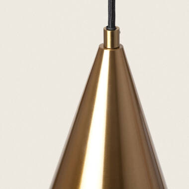 Product of Tenul Metal & Glass Pendant Lamp 