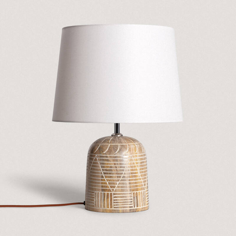 Produit de Lampe à Poser en bois Koson ILUZZIA