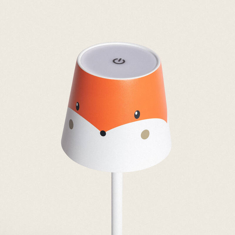 Prodotto da Lampada da Tavolo LED 3W Portatile in Metallo con Batteria Ricaricabile USB Anisa Kids 