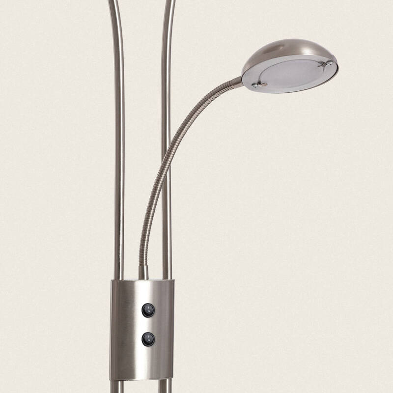 Product van Staande Lamp met Leeslamp Metaal Ethan