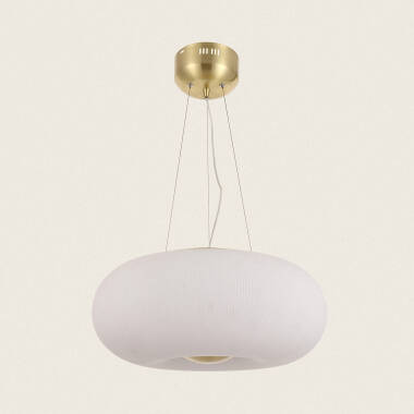 Laurence L Metal & Glass Pendant Lamp