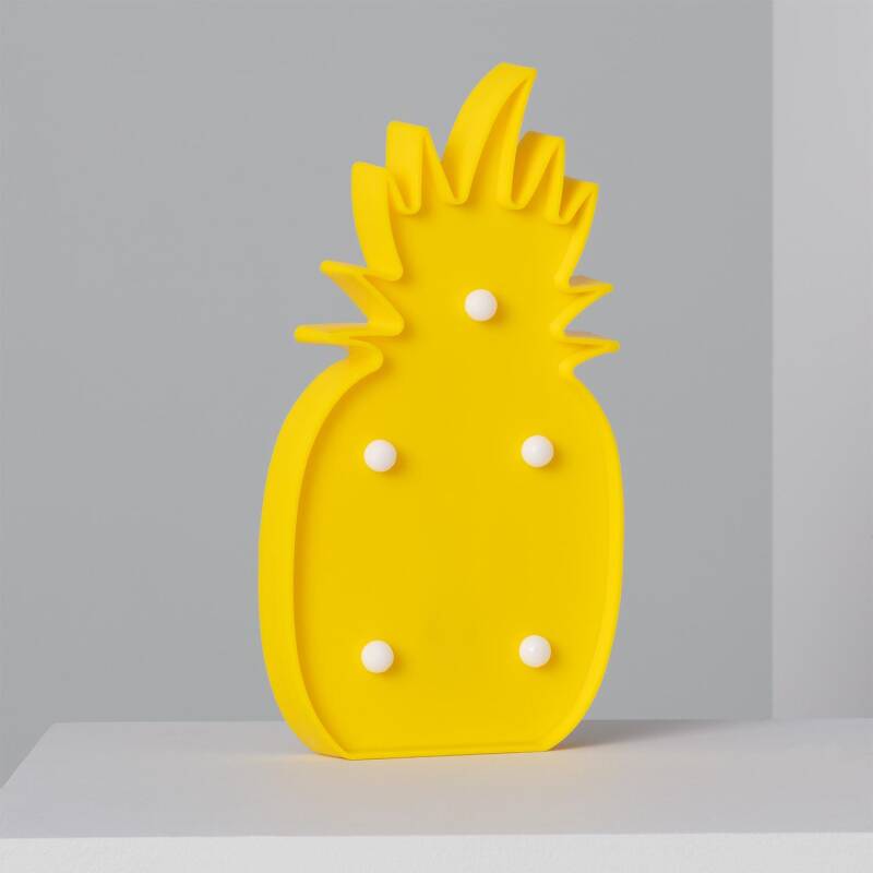 Product van Ananas met led Lampjes