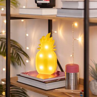 Product van Ananas met led Lampjes